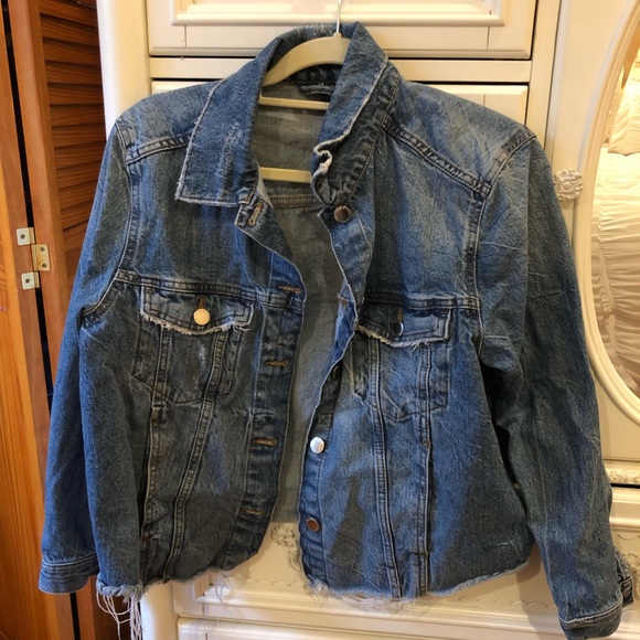 H&M Jean Jacket sz M - Picture 1 of 4